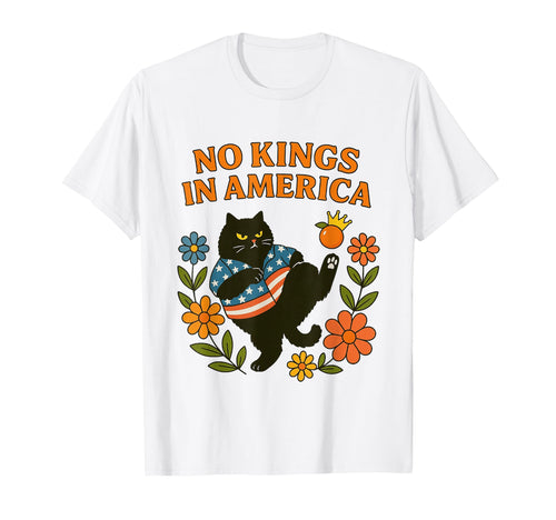 No Kings America We People Boho Floral T-Shirt - Novelty Apparel Men Women - T-Shirt, Sweatshirt, Hoodie
