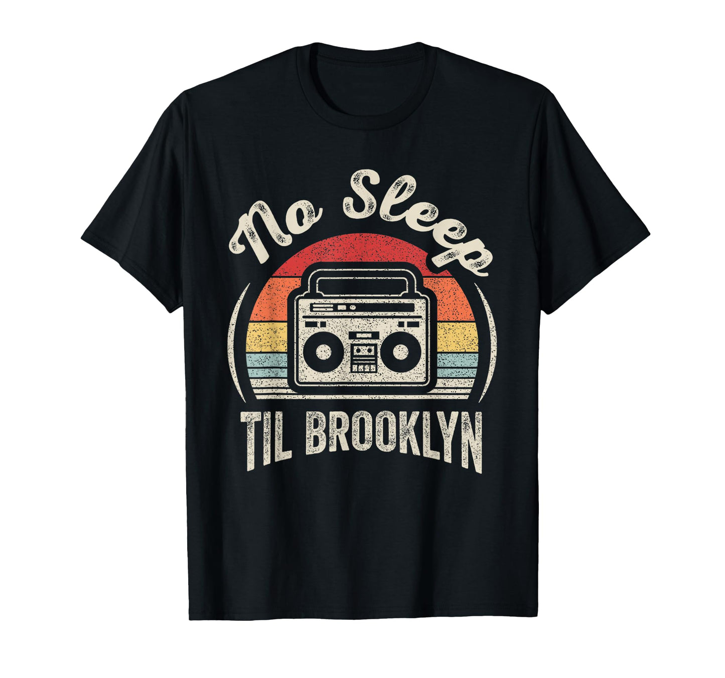 Boombox 80S 90S Music Lover Sunset T-Shirt - Casual Everyday Wear Unisex - T-Shirt, Sweatshirt, Hoodie