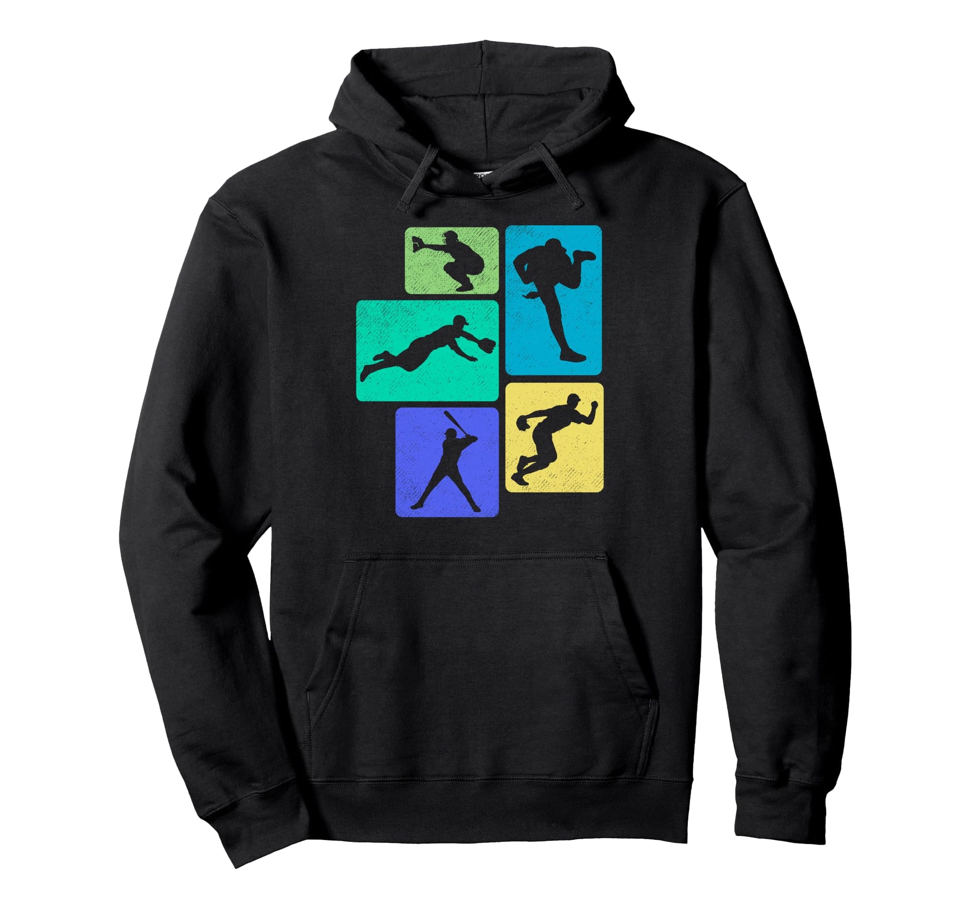 Baseball Player Coach Fan Sport Hoodie - Aesthetic Graphic for Adults - T-Shirt, Sweatshirt, Hoodie