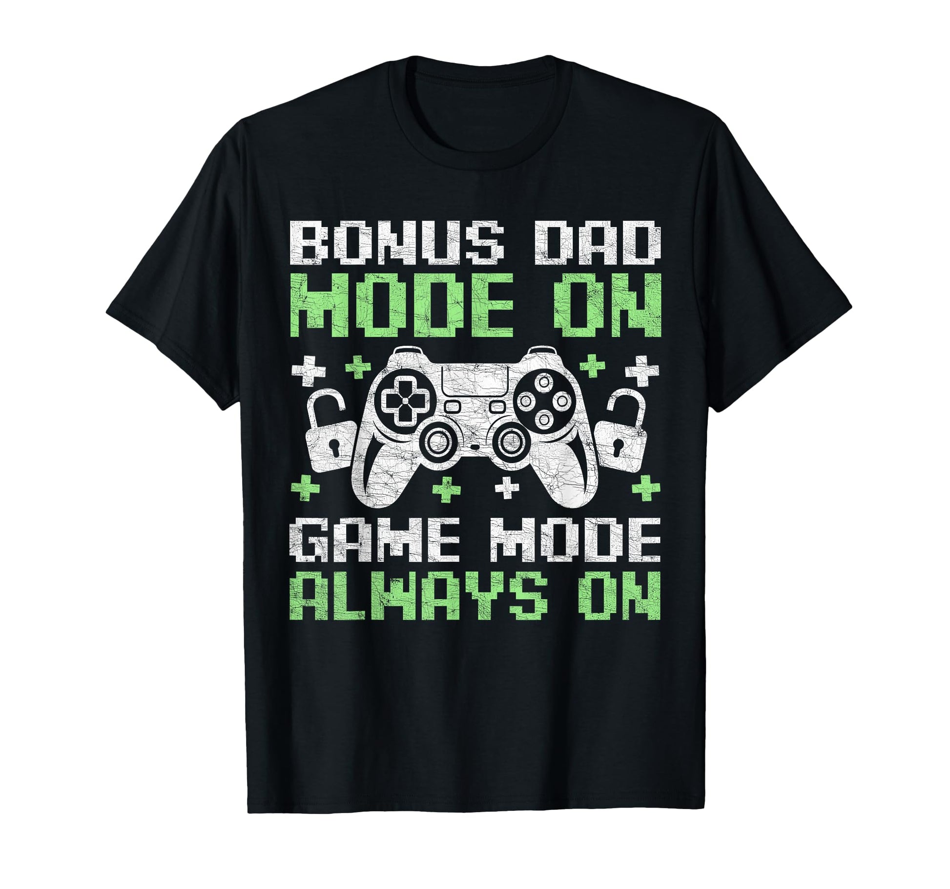 Gamer Stepdad Fathers Day Bonus Dad T-Shirt - Trendy Graphic for Adults - T-Shirt, Sweatshirt, Hoodie