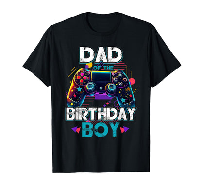 Dad Birthday Matching Video Game T-Shirt - Minimalist Print for Adults - T-Shirt, Sweatshirt, Hoodie