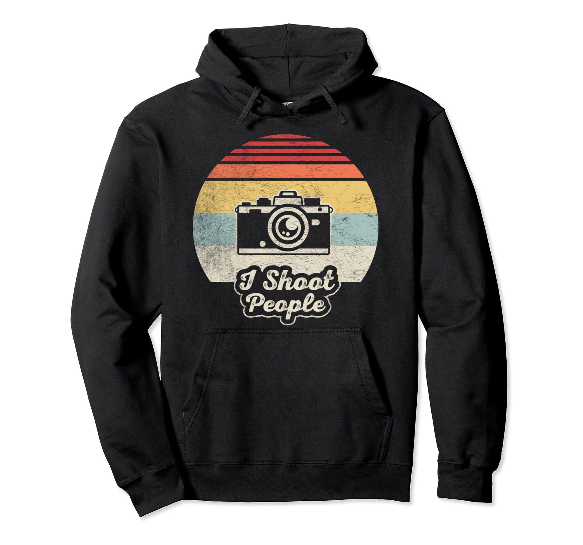 Funny Photographer Camera I Shoot Hoodie - Casual Everyday Wear for Adults - T-Shirt, Sweatshirt, Hoodie