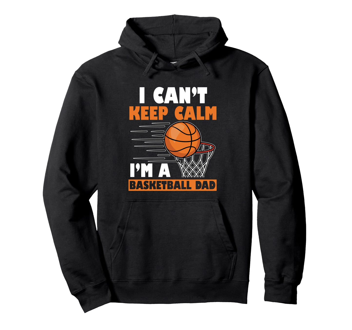 Fathers Day Basketball Dad Game Day Hoodie - Minimalist Print Men Women - T-Shirt, Sweatshirt, Hoodie