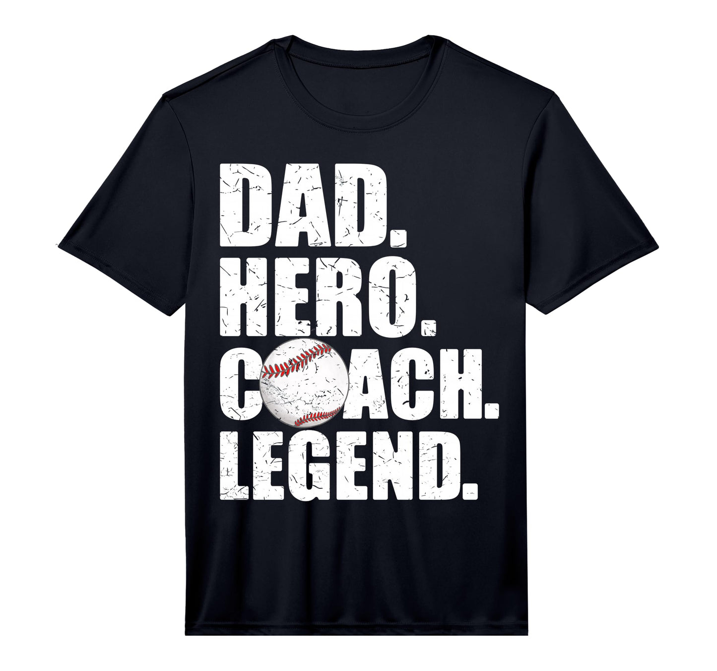 Mens Dad Hero Coach Legend Father Daddy T-Shirt - Unique Graphic Unisex - T-Shirt, Sweatshirt, Hoodie