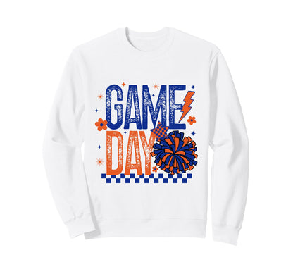 Game Day Cheer Mom Gift Sweatshirt - Novelty Apparel Men Women - T-Shirt, Sweatshirt, Hoodie