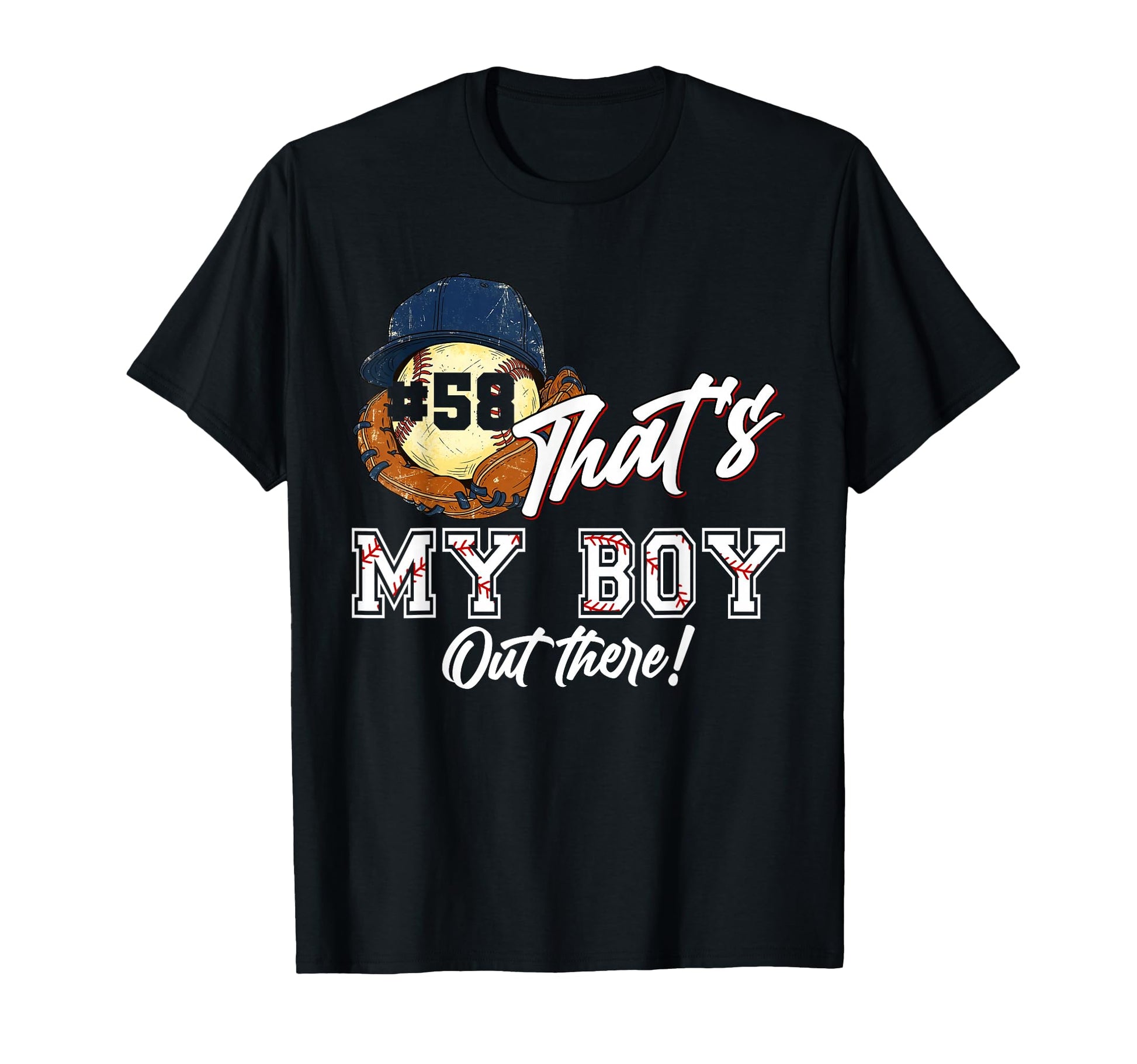 Thats My Out There Baseball Player T-Shirt - Fun Novelty Design Unisex - T-Shirt, Sweatshirt, Hoodie