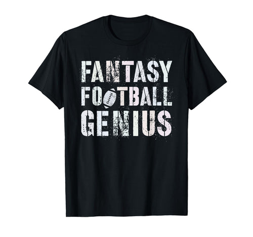 Drafting Fantasy Football Genius Genius T-Shirt - Trendy Graphic Unisex - T-Shirt, Sweatshirt, Hoodie
