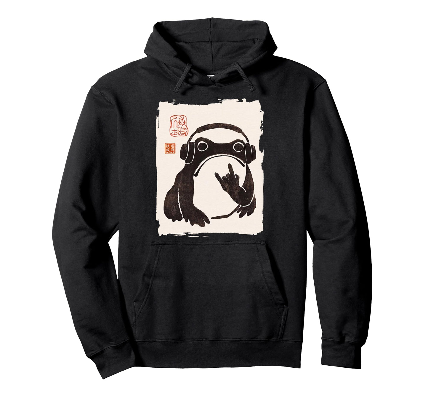 Funny Matsumoto Hoji Grumpy Frog Rock Hoodie - Streetwear Style Men Women - T-Shirt, Sweatshirt, Hoodie