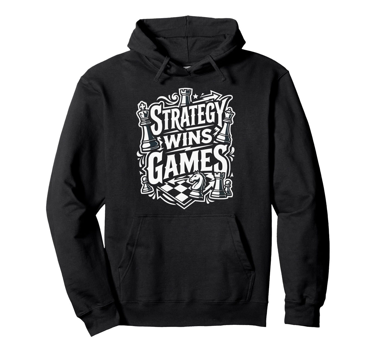 Chess Dad Board Game Daddy Checkmate Hoodie - Novelty Apparel for Adults - T-Shirt, Sweatshirt, Hoodie