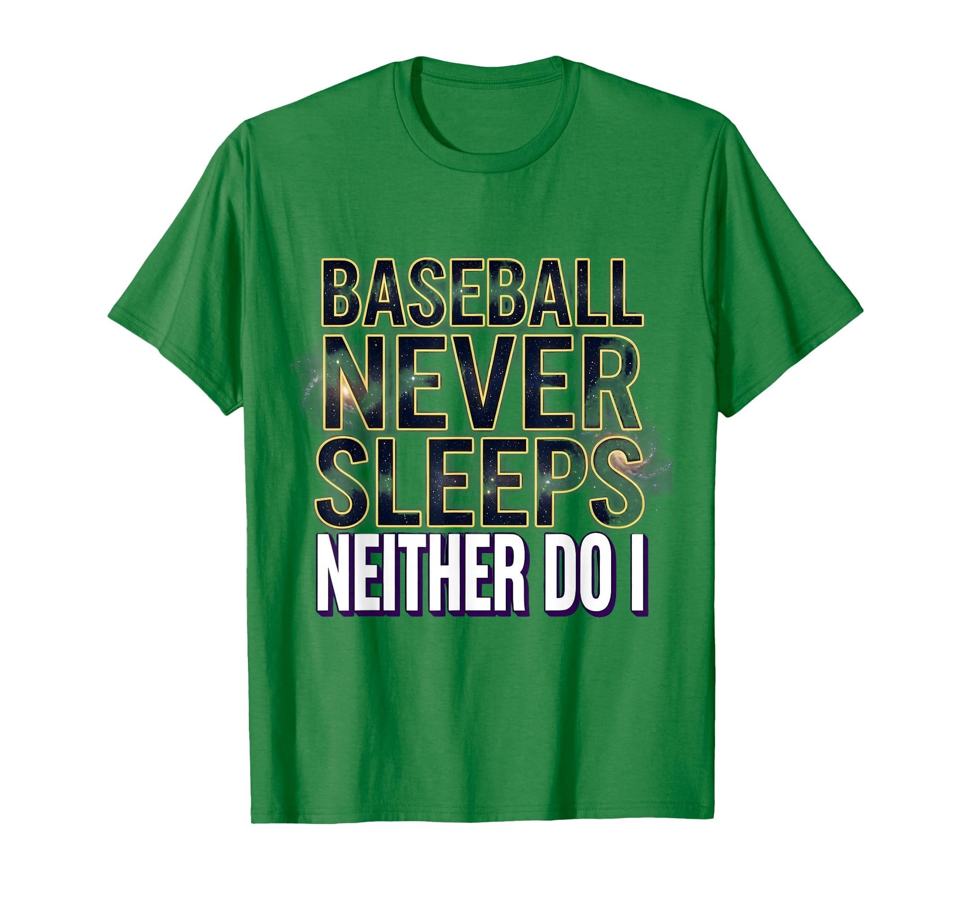 Baseball Never Sleeps Neither Do I Mom T-Shirt - Minimalist Print Unisex - T-Shirt, Sweatshirt, Hoodie