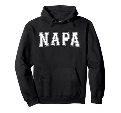 Napa Ca California Usa Sports Varsity Hoodie - Custom Art Print Men Women - T-Shirt, Sweatshirt, Hoodie