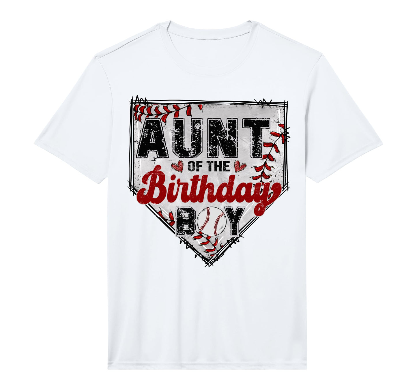 Aunt Birthday Baseball Lover Family T-Shirt - Fun Novelty Design Unisex - T-Shirt, Sweatshirt, Hoodie
