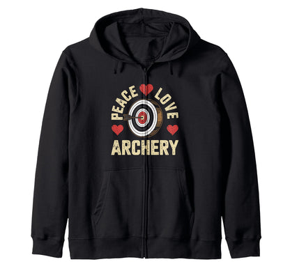 Funny Archery Bow And Arrow Archer Bow Hoodie - Trendy Graphic for Adults - T-Shirt, Sweatshirt, Hoodie
