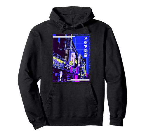 Aesthetic Vaporwave Japan 80S 90S Tokyo Hoodie - Trendy Graphic Men Women - T-Shirt, Sweatshirt, Hoodie