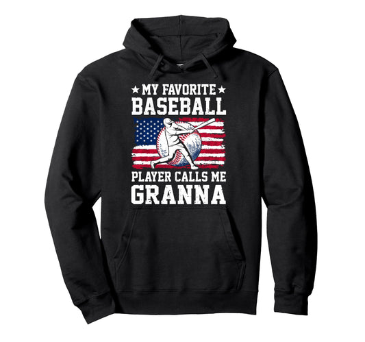 My Favorite Baseball Player Calls Me Hoodie - Minimalist Print Men Women - T-Shirt, Sweatshirt, Hoodie
