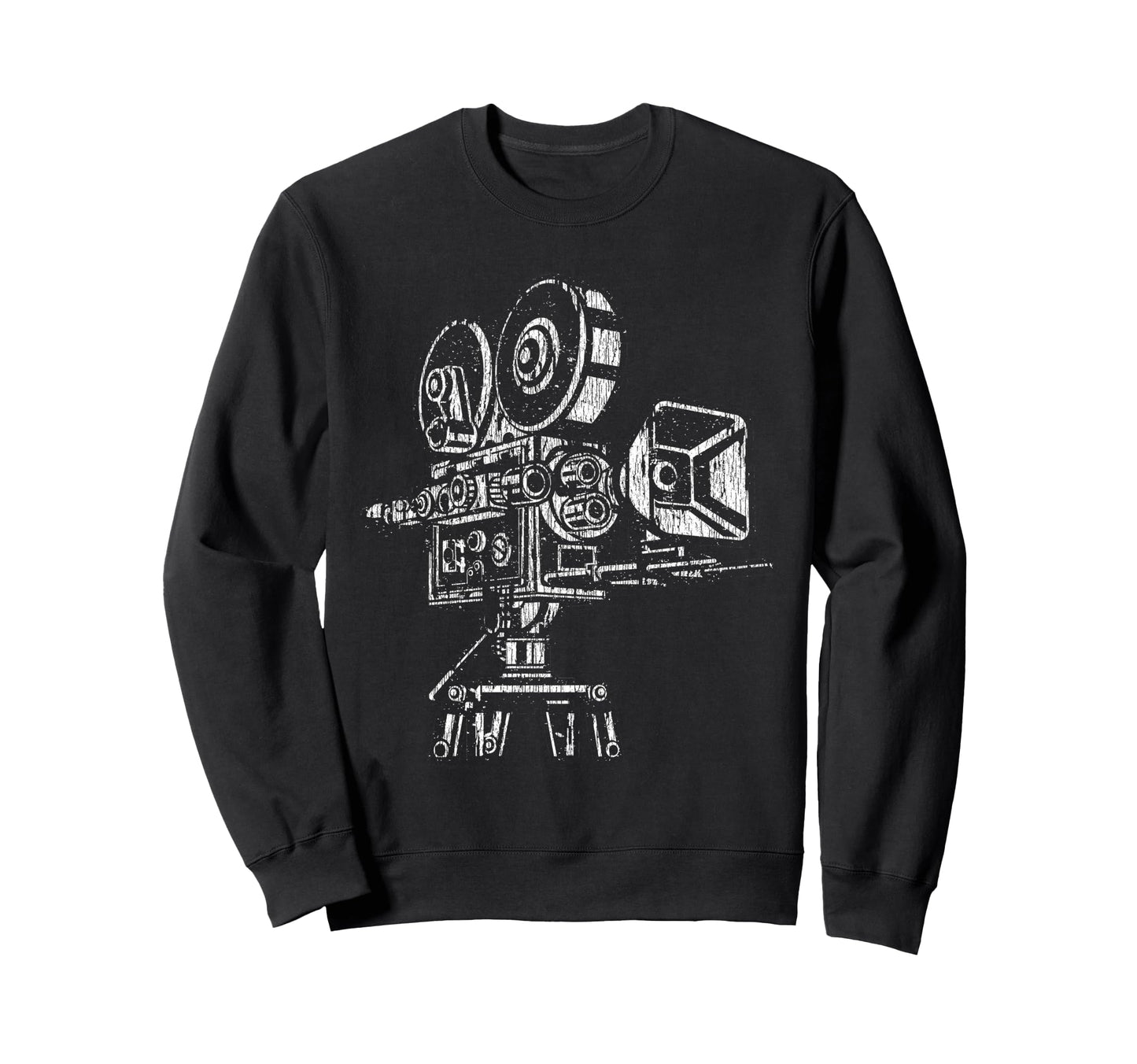 Film Lover 35Mm 70Mm Movie Camera Sweatshirt - Trendy Graphic Unisex - T-Shirt, Sweatshirt, Hoodie