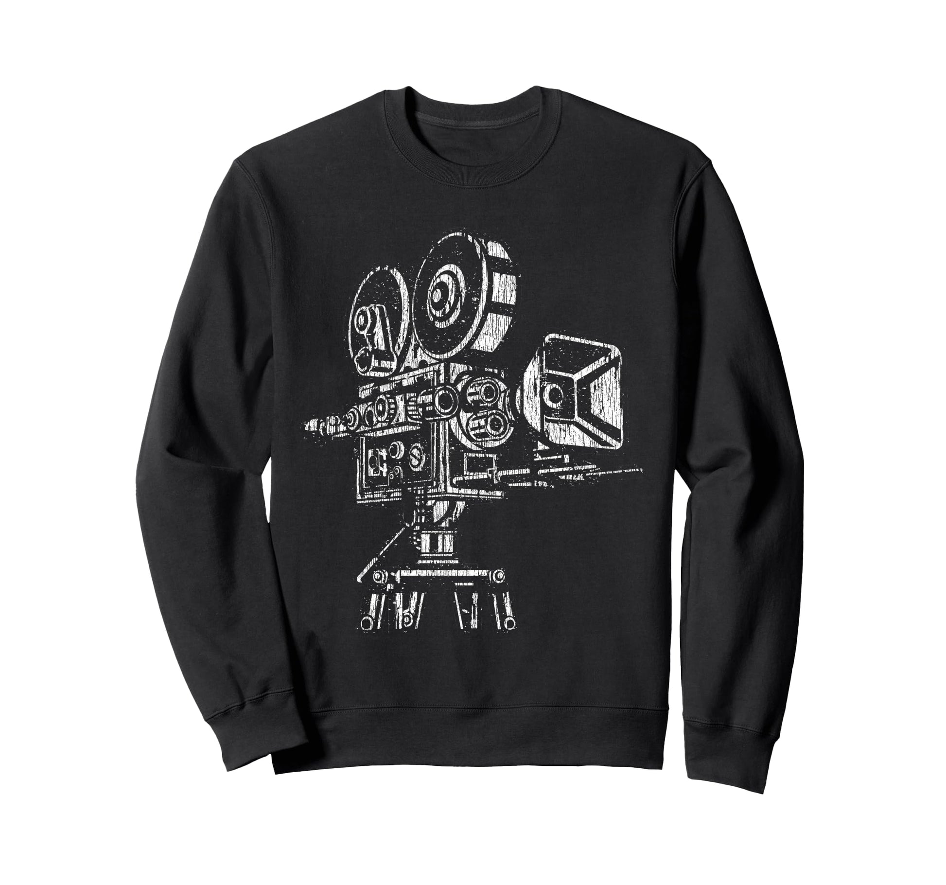 Film Lover 35Mm 70Mm Movie Camera Sweatshirt - Trendy Graphic Unisex - T-Shirt, Sweatshirt, Hoodie