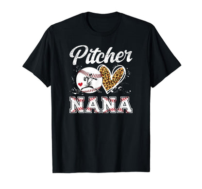 Baseball Pitcher Nana Baseball T-Shirt - Casual Everyday Wear Men Women - T-Shirt, Sweatshirt, Hoodie