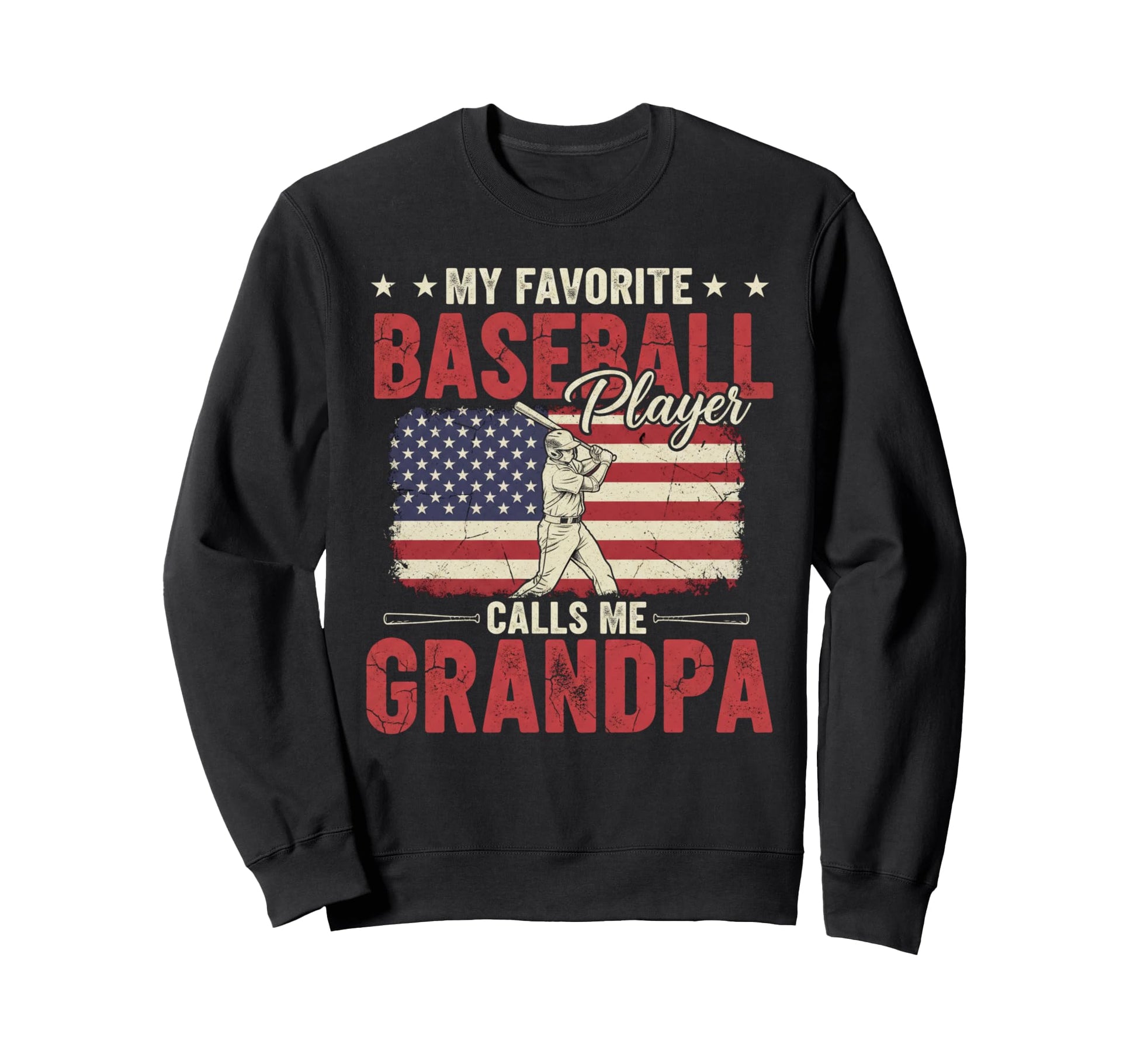 My Favorite Baseball Player Sweatshirt - Aesthetic Graphic for Adults - T-Shirt, Sweatshirt, Hoodie