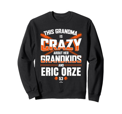 Grandma Crazy Eric Orze New York Sweatshirt - Custom Art Print Unisex - T-Shirt, Sweatshirt, Hoodie