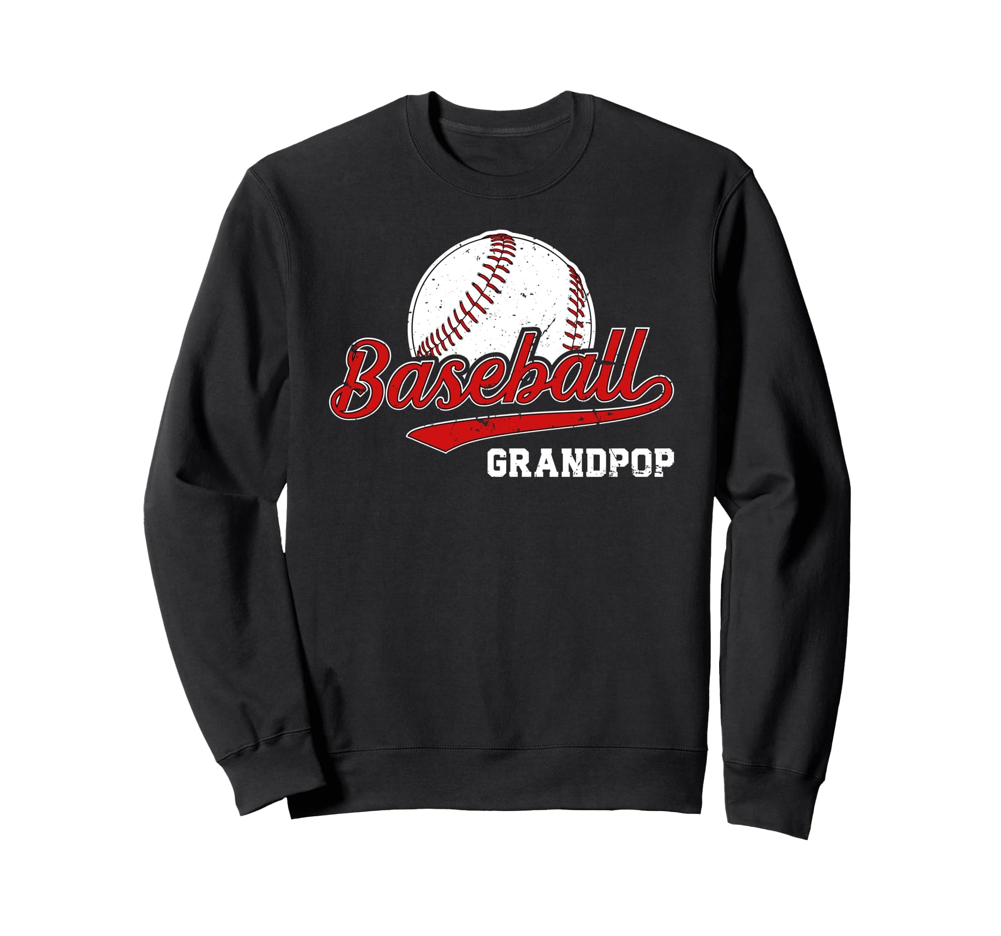 Baseball Grandpop Baseball Player Sweatshirt - Aesthetic Graphic Unisex - T-Shirt, Sweatshirt, Hoodie