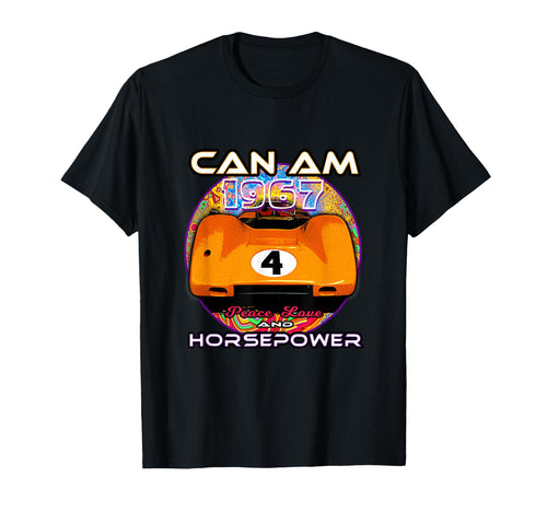 Can Am Historic Racing 1967 T-Shirt - Fun Novelty Design for Adults - T-Shirt, Sweatshirt, Hoodie