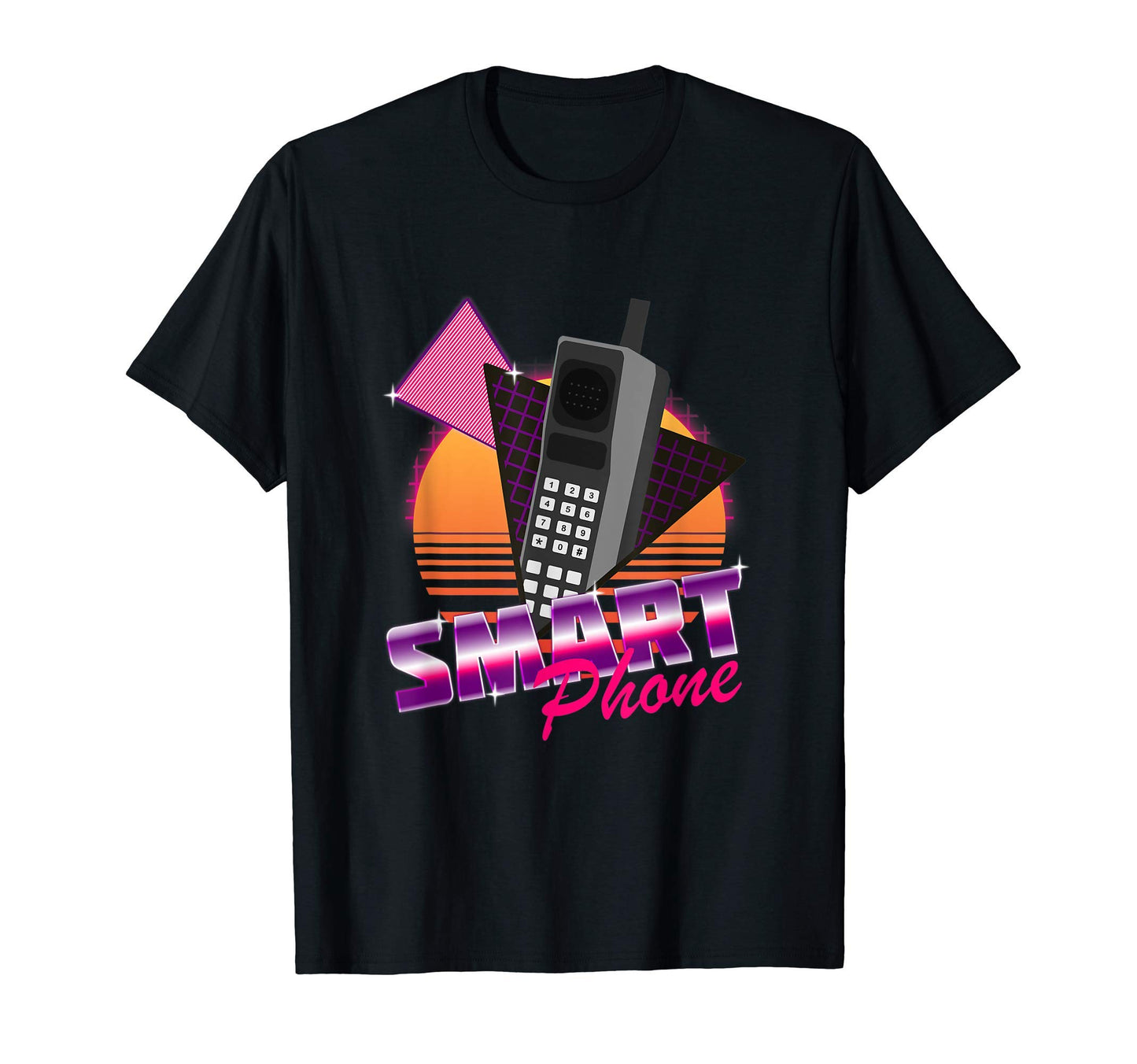Nostalgic 80S 90S Mobile Cell Phone T-Shirt - Unique Graphic Unisex - T-Shirt, Sweatshirt, Hoodie