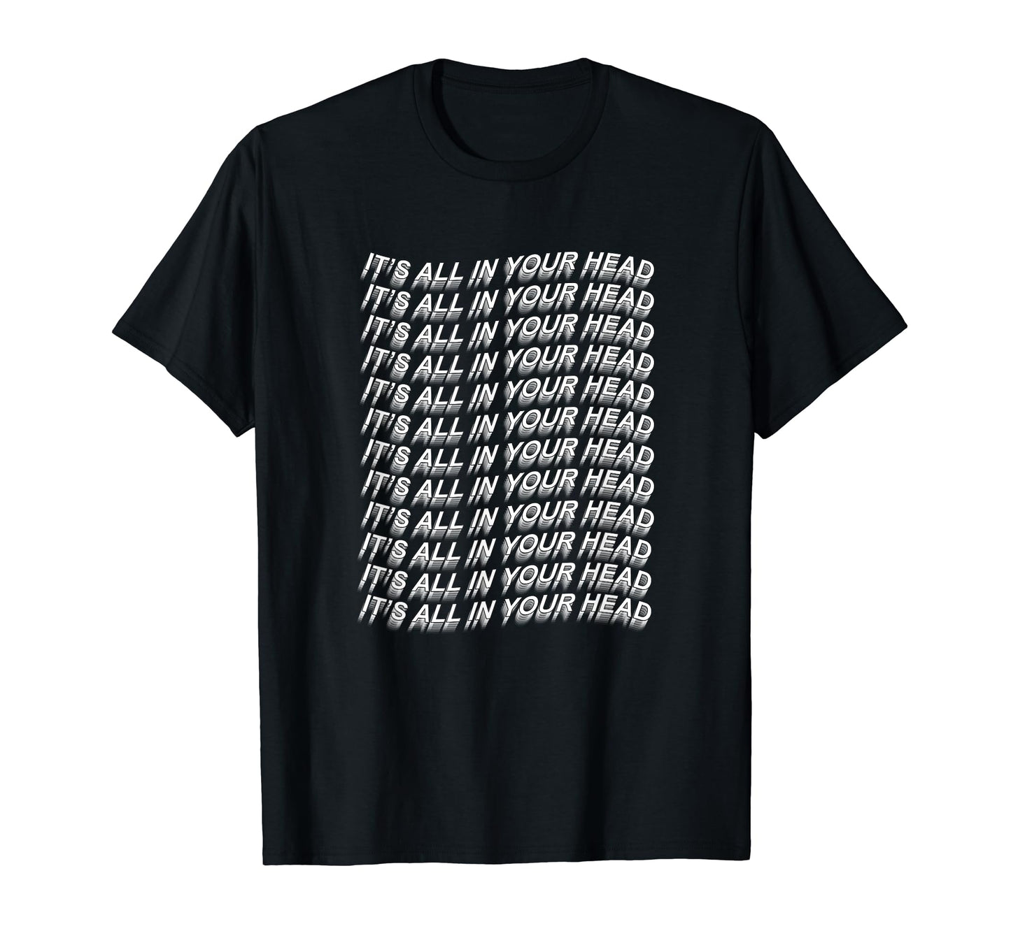 Its All Your Head Vaporwave Aesthetic T-Shirt - Trendy Graphic for Adults - T-Shirt, Sweatshirt, Hoodie