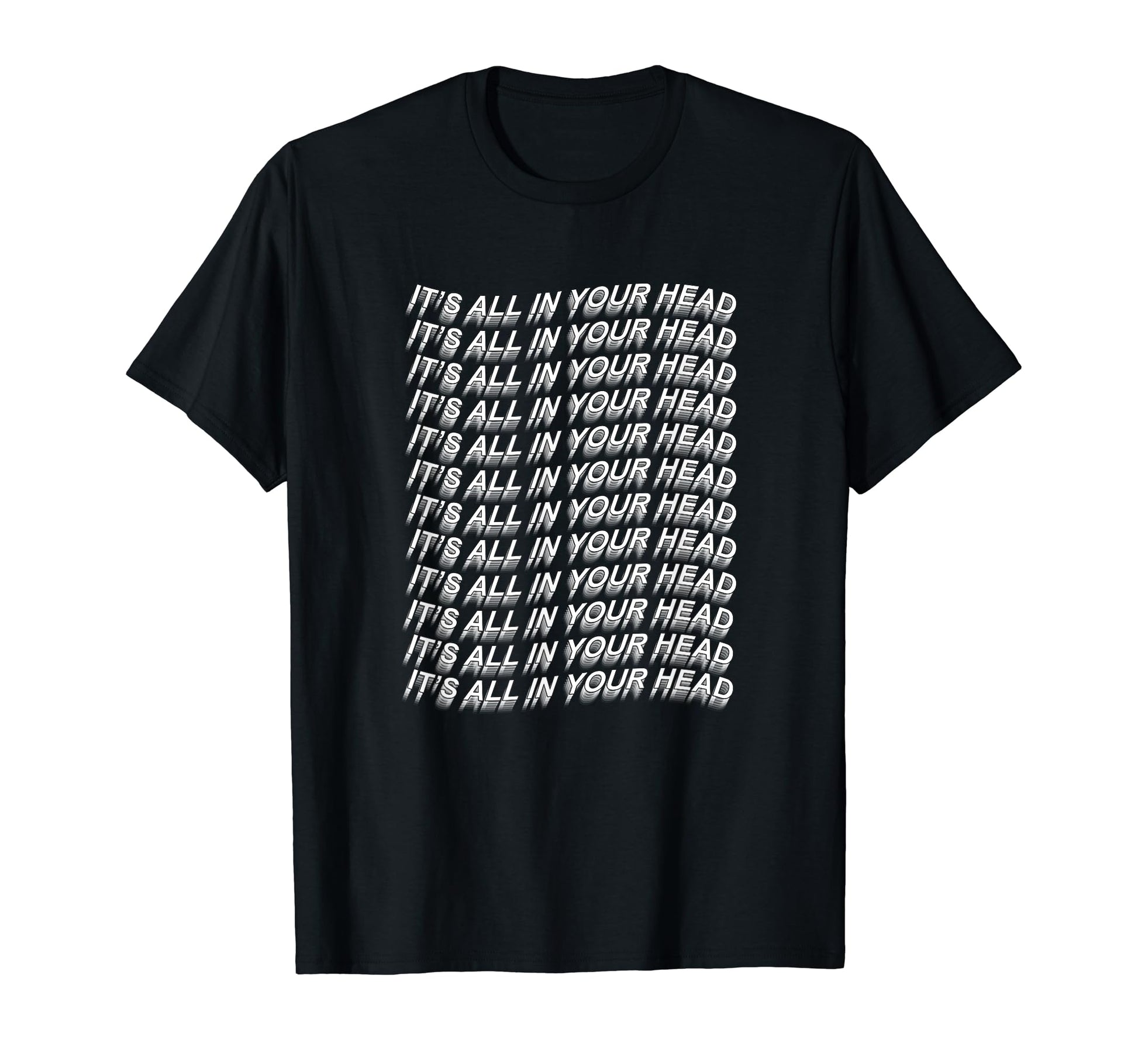 Its All Your Head Vaporwave Aesthetic T-Shirt - Trendy Graphic for Adults - T-Shirt, Sweatshirt, Hoodie