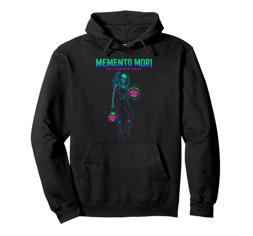 Memento Mori Gothic Skeleton Cyberpunk Hoodie - Streetwear Style Men Women - T-Shirt, Sweatshirt, Hoodie