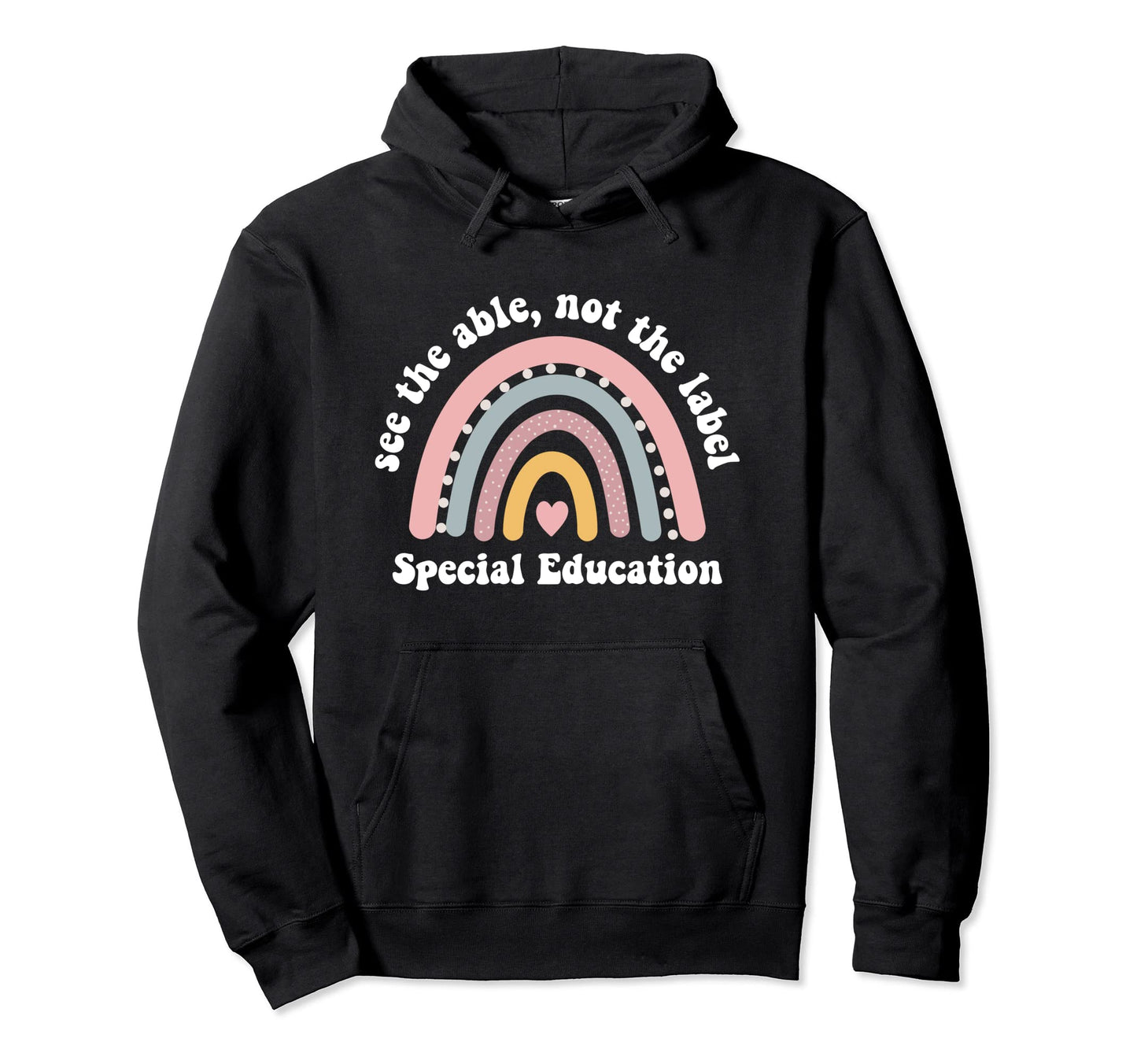 Special Education Teacher Autism Hoodie - Minimalist Print Men Women - T-Shirt, Sweatshirt, Hoodie