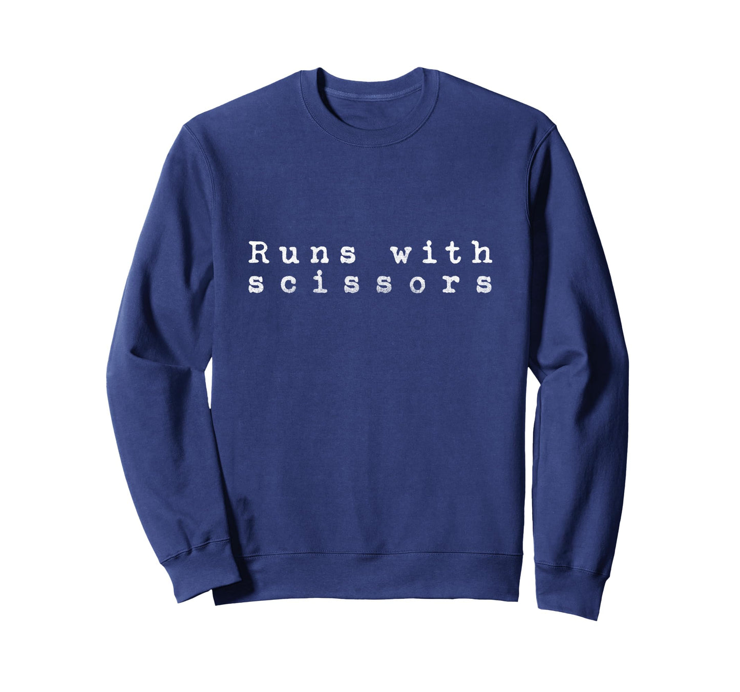 Runs Scissors 90S Sweatshirt - Aesthetic Graphic Men Women - T-Shirt, Sweatshirt, Hoodie