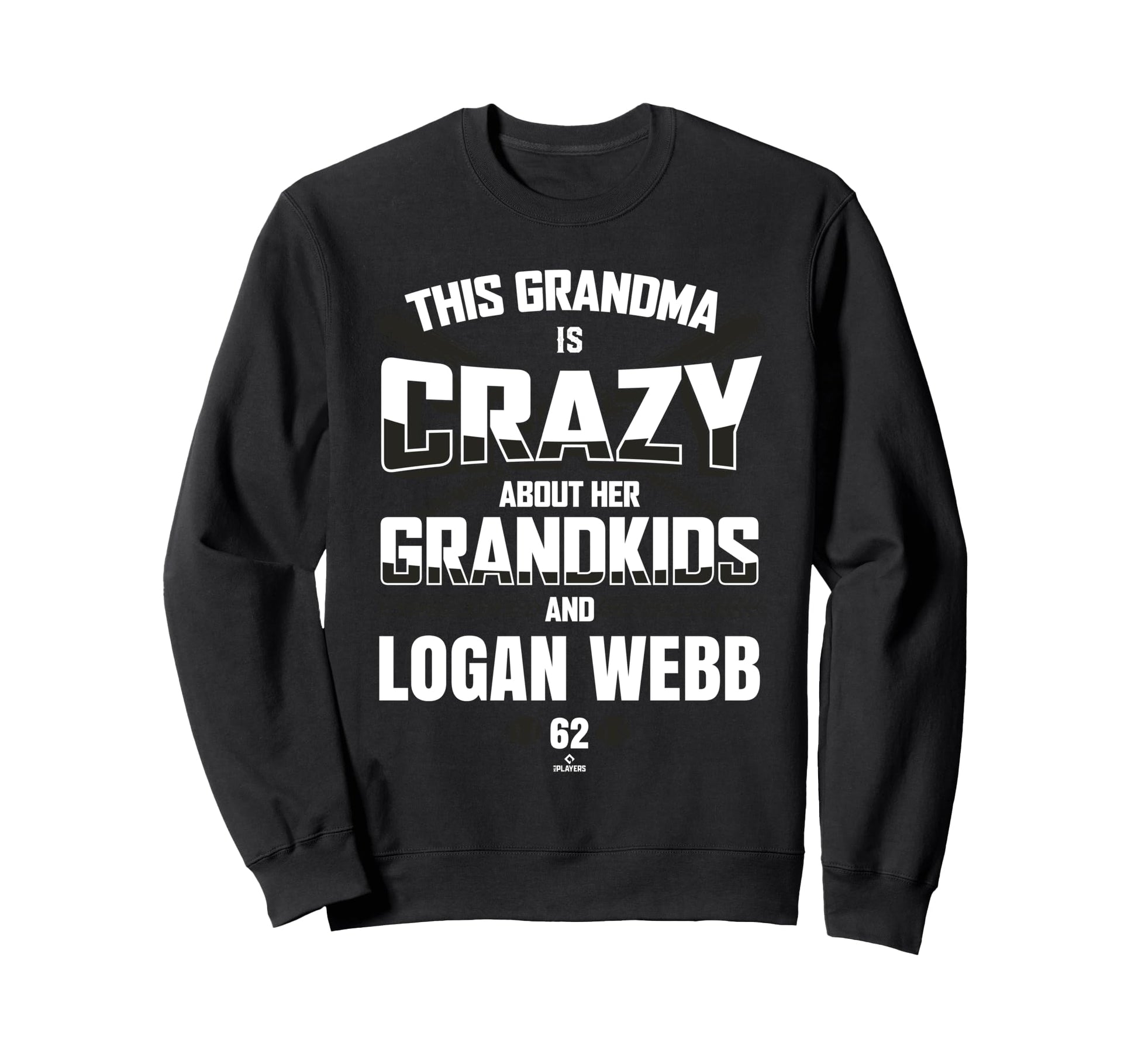 Grandma Crazy Logan Webb San Sweatshirt - Aesthetic Graphic for Adults - T-Shirt, Sweatshirt, Hoodie