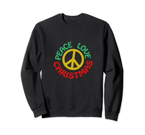 Peace Love Sweatshirt - Minimalist Print Unisex - T-Shirt, Sweatshirt, Hoodie