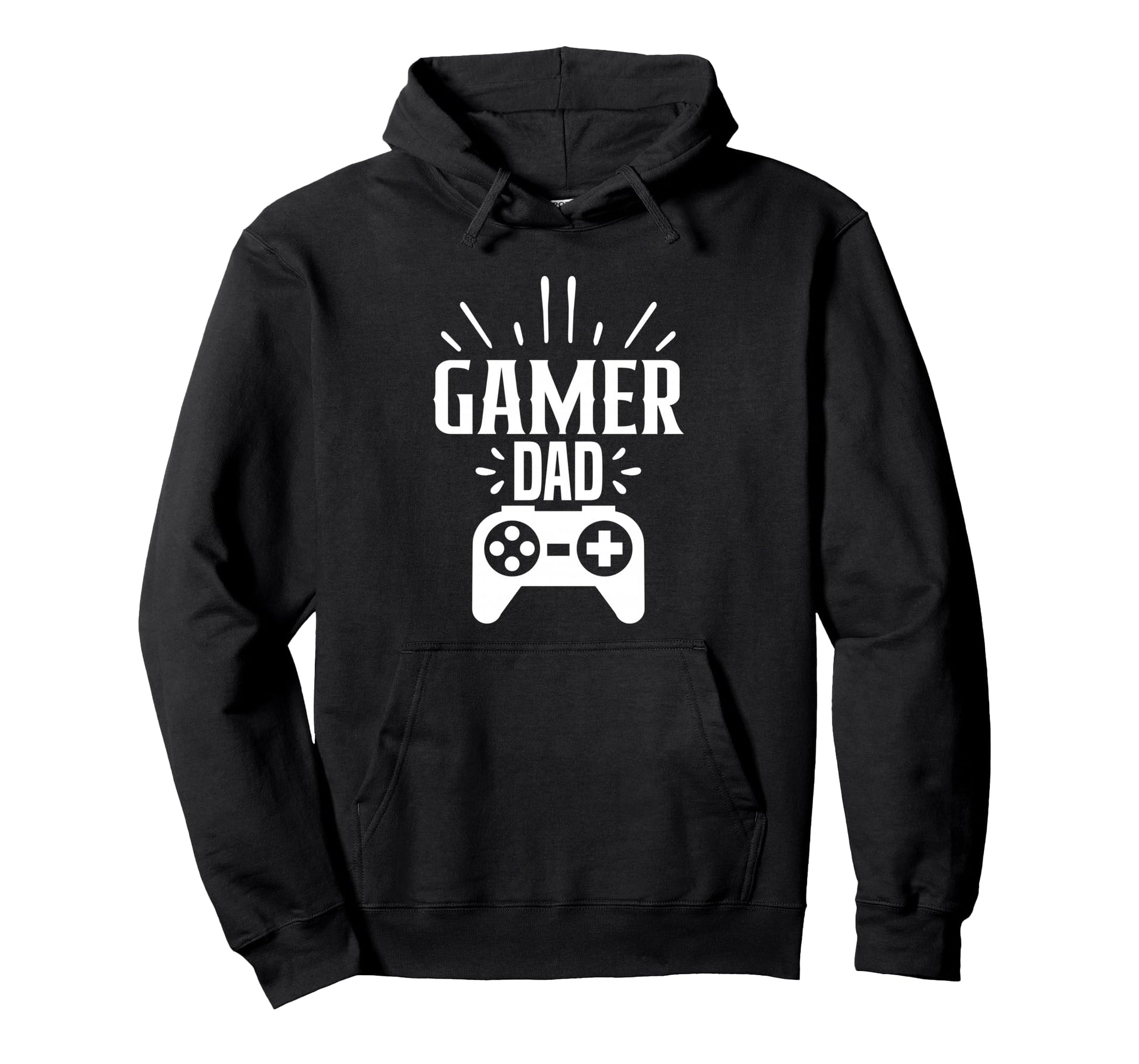 Gamer Dad Funny Video Game Gaming Hoodie - Fun Novelty Design for Adults - T-Shirt, Sweatshirt, Hoodie