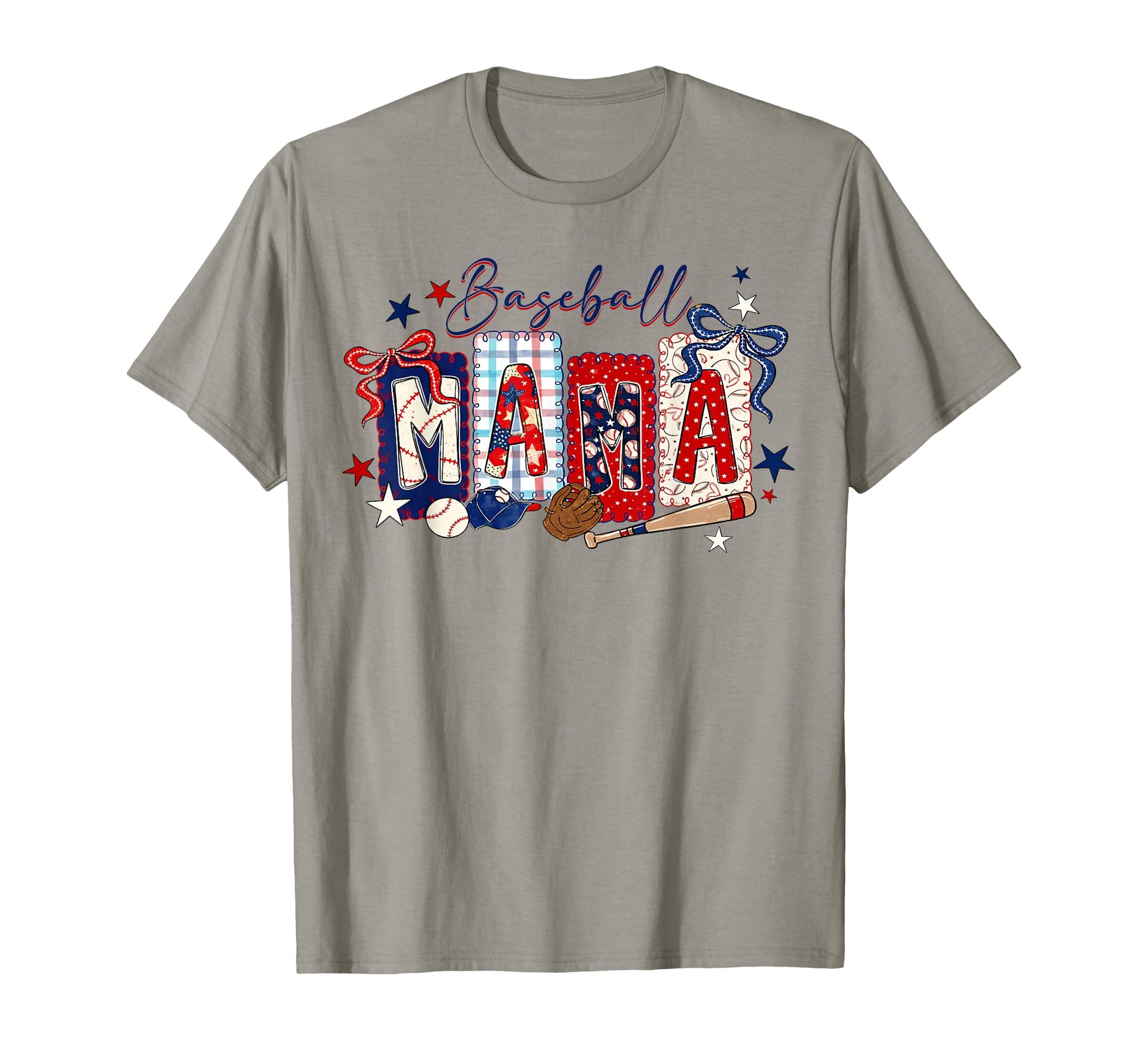 Checkered Baseball Mama Checkered T-Shirt - Streetwear Style Unisex - T-Shirt, Sweatshirt, Hoodie