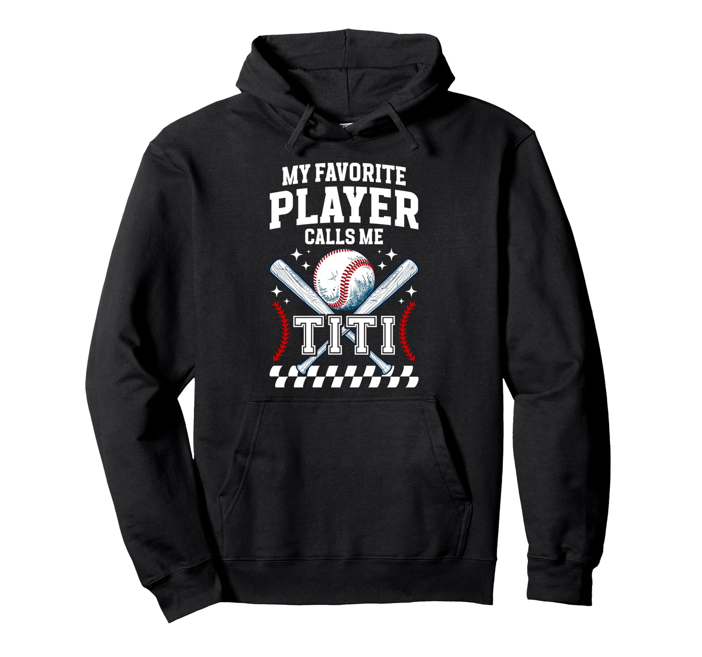 Proud Baseball Titi Baseball Player Hoodie - Aesthetic Graphic for Adults - T-Shirt, Sweatshirt, Hoodie