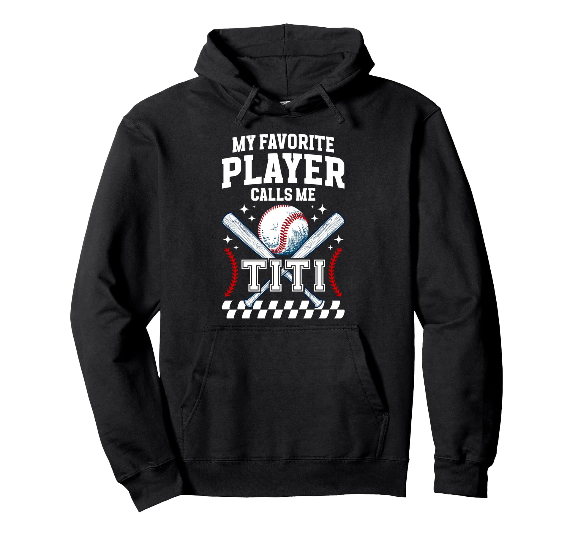 Proud Baseball Titi Baseball Player Hoodie - Aesthetic Graphic for Adults - T-Shirt, Sweatshirt, Hoodie