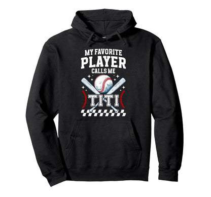 Proud Baseball Titi Baseball Player Hoodie - Aesthetic Graphic for Adults - T-Shirt, Sweatshirt, Hoodie