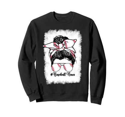 Baseball Nana Grandma From Sweatshirt - Custom Art Print Men Women - T-Shirt, Sweatshirt, Hoodie