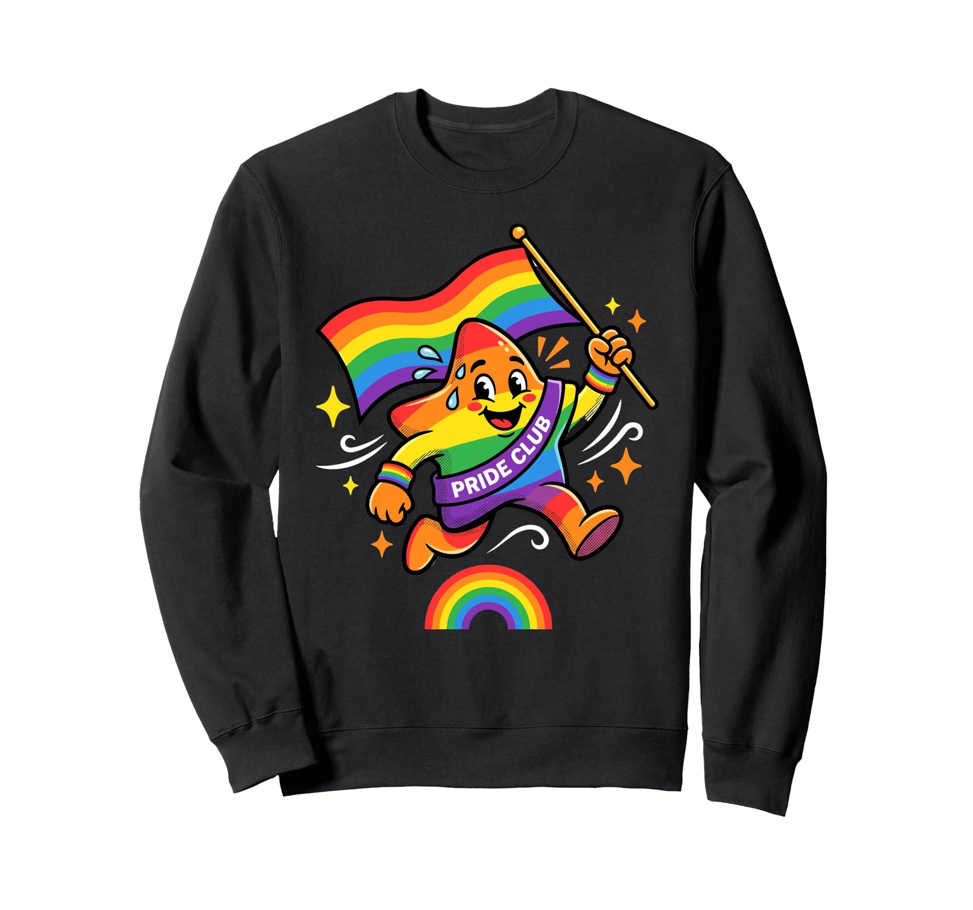 Lgbtq Rainbow Pride Parade Kawaii Sweatshirt - Streetwear Style for Adults - T-Shirt, Sweatshirt, Hoodie
