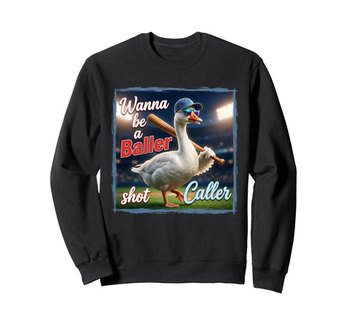 Baseball Season Game Day Vibes Sweatshirt - Novelty Apparel for Adults - T-Shirt, Sweatshirt, Hoodie