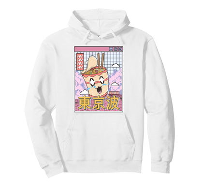 Instant Ramen Noodles Japanese Kawaii Hoodie - Graphic Print for Adults - T-Shirt, Sweatshirt, Hoodie
