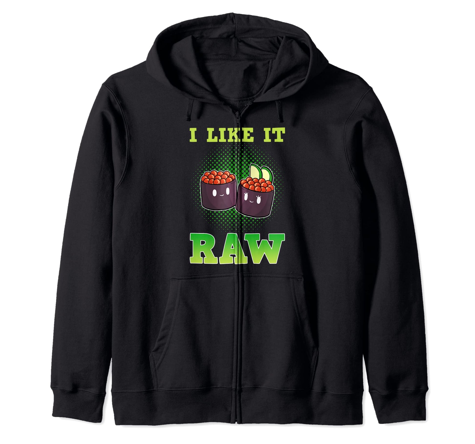 Kawaii Sushi Japan Lover Aesthetic Hoodie - Novelty Apparel Men Women - T-Shirt, Sweatshirt, Hoodie