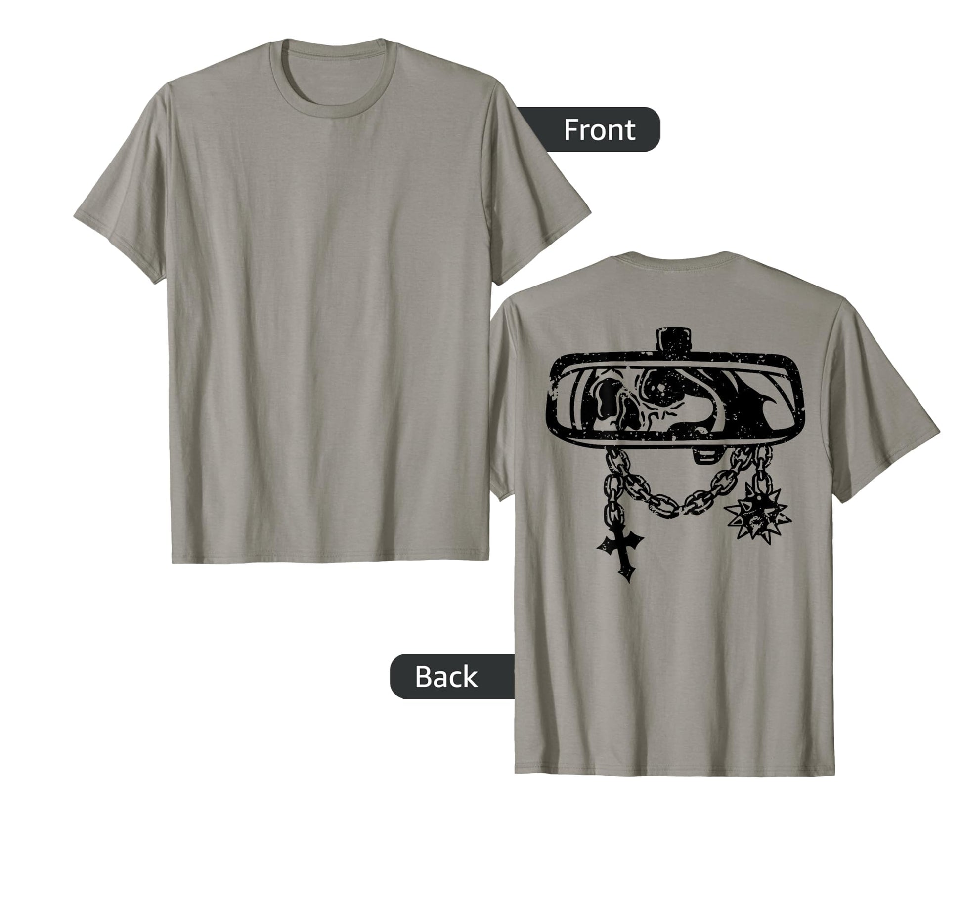 Y2K Grim Reaper Skeleton Grunge T-Shirt - Custom Art Print Men Women - T-Shirt, Sweatshirt, Hoodie