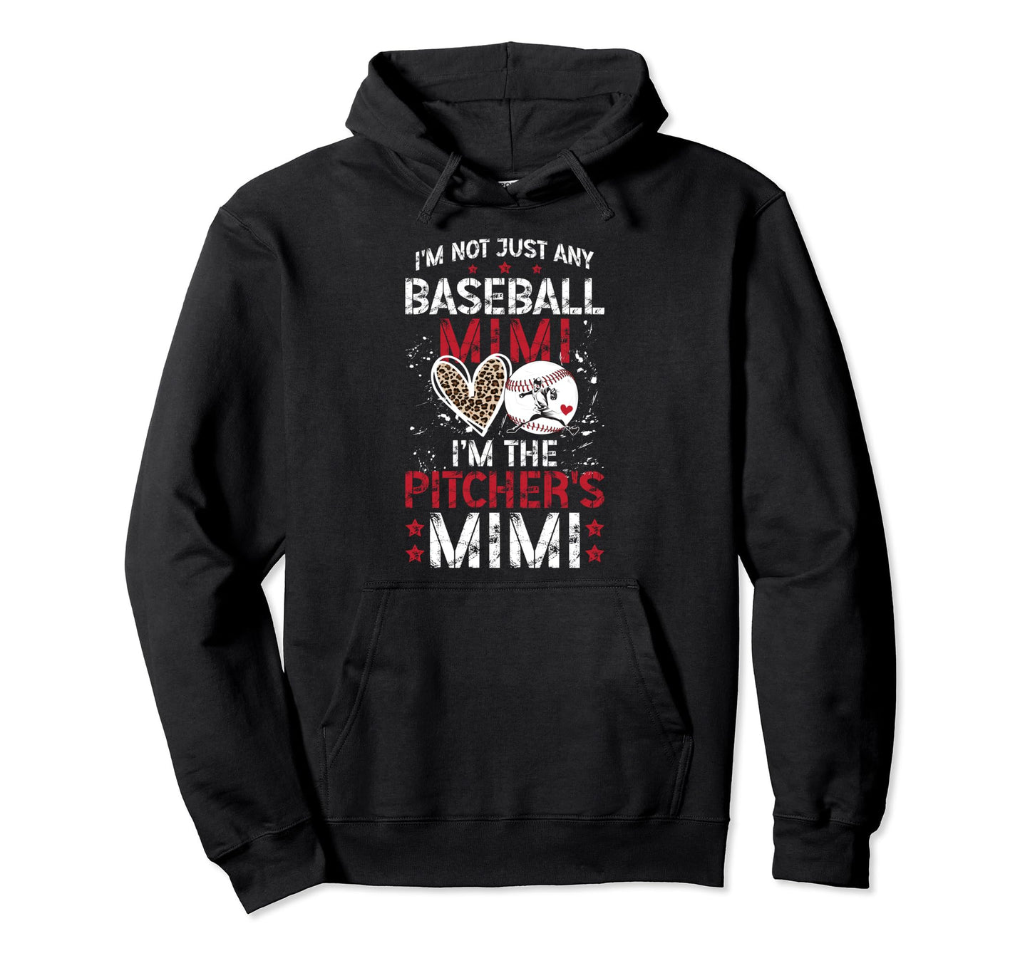 Im Baseball Pitcher Mimi Baseball Pitcher Hoodie - Custom Art Print Unisex - T-Shirt, Sweatshirt, Hoodie