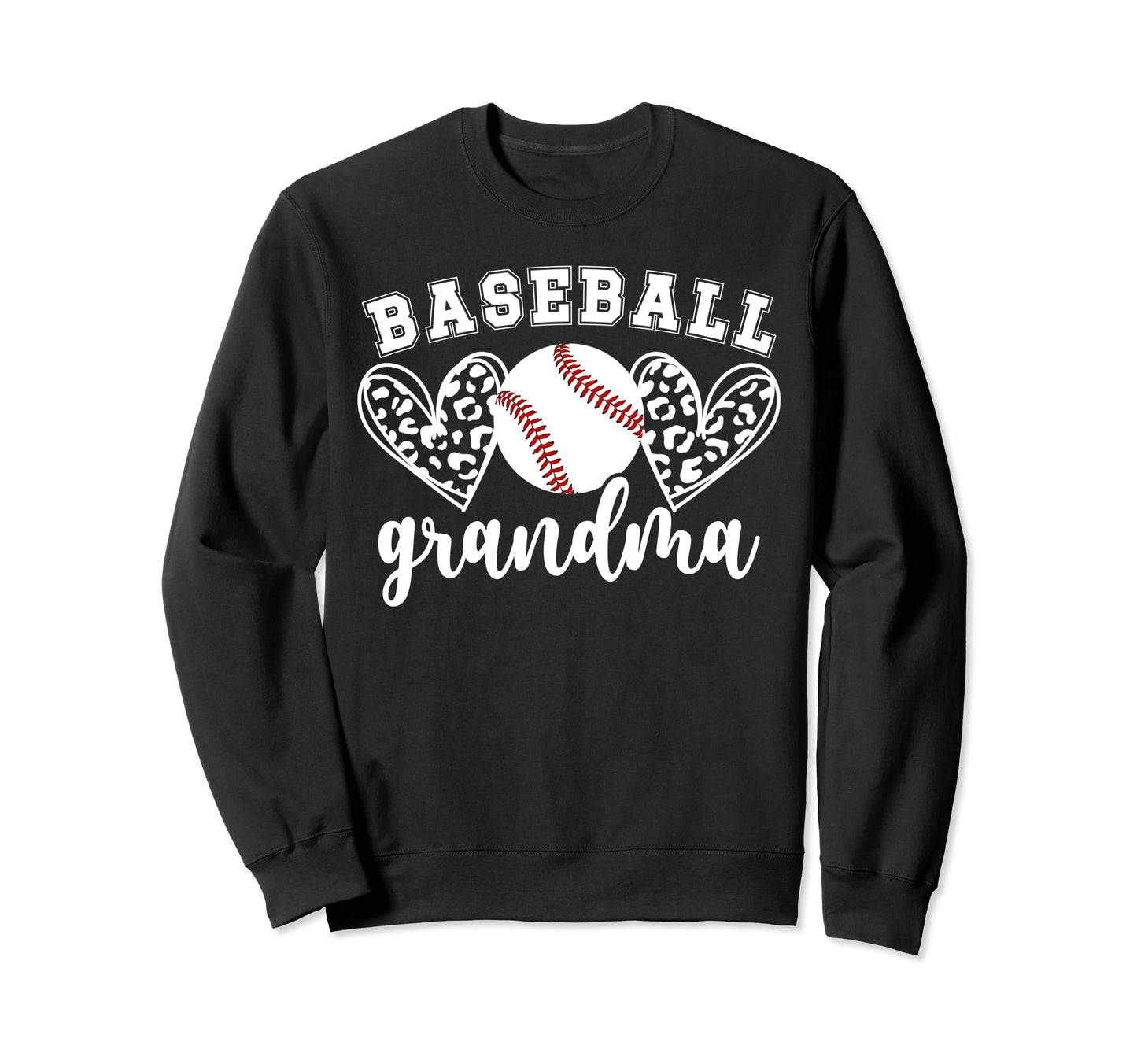 Baseball Grandma Baseball Player Sweatshirt - Unique Graphic for Adults - T-Shirt, Sweatshirt, Hoodie