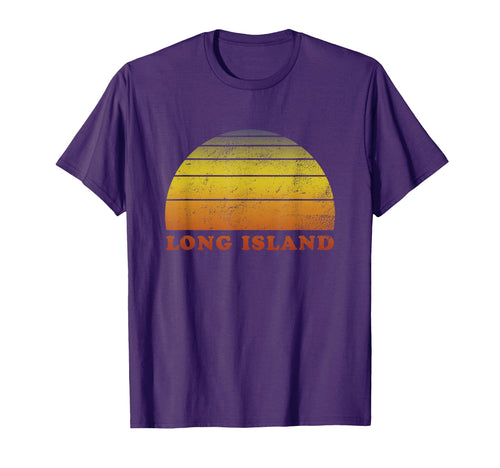 Long Island 70S Throwback Surf T-Shirt - Streetwear Style Men Women - T-Shirt, Sweatshirt, Hoodie