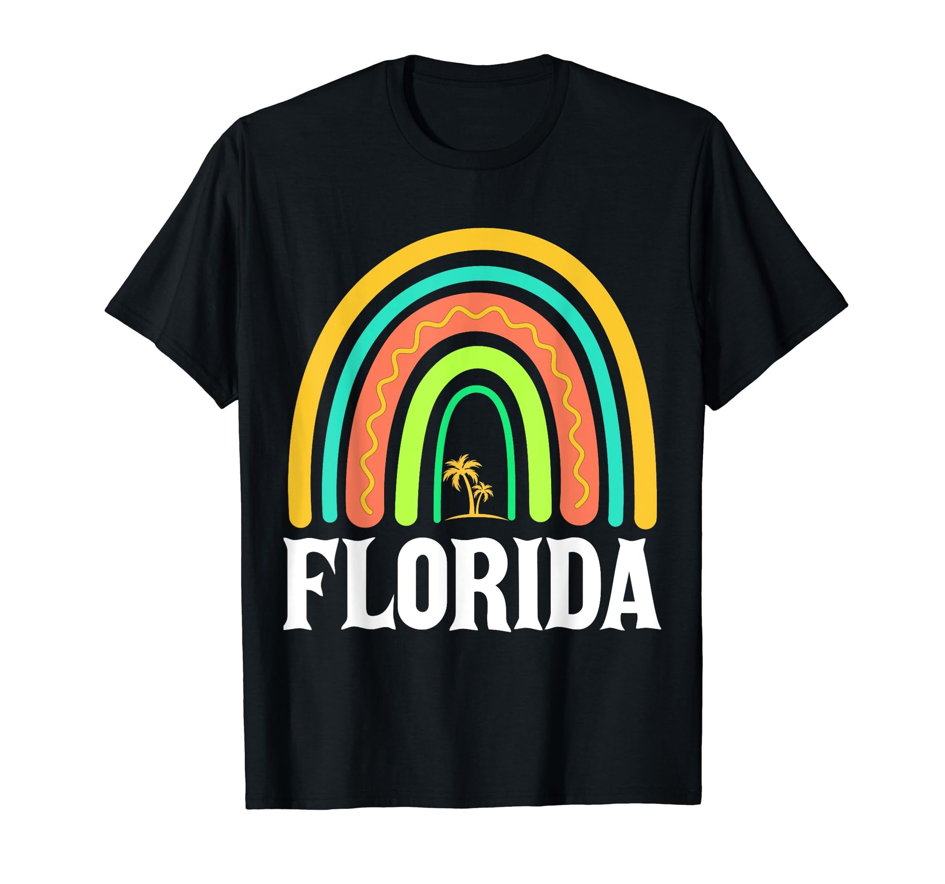 Florida Vacation Souvenir Rainbow T-Shirt - Fun Novelty Design Unisex - T-Shirt, Sweatshirt, Hoodie