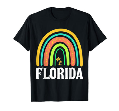 Florida Vacation Souvenir Rainbow T-Shirt - Fun Novelty Design Unisex - T-Shirt, Sweatshirt, Hoodie